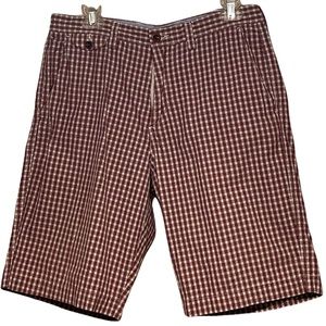 J Crew Plaid Bermuda Shorts